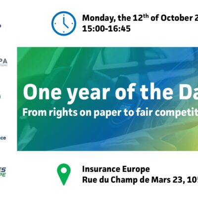 One year of the Data Act:From rights on paper to fair competition on the road